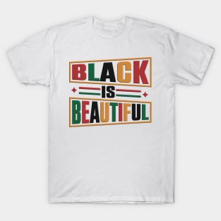 BLACK IS BEAUTIFUL (Retro) T-Shirt
